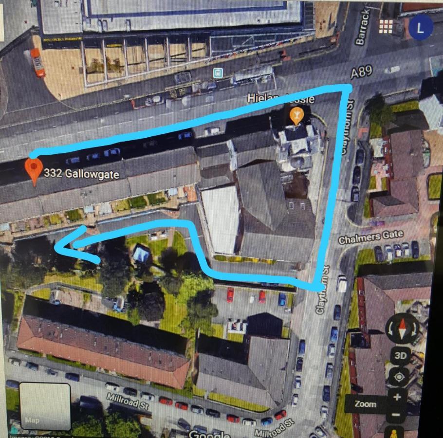 Mgh Barrowlands B Leilighet Glasgow Eksteriør bilde